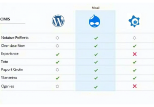 常用CMS建站工具对比分析：WordPress与Drupal