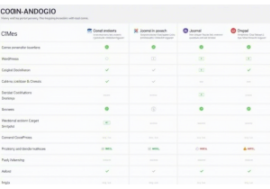常用CMS系统功能对比分析